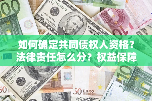 北京如何确定共同债权人资格？法律责任怎么分？权益保障技巧揭秘！