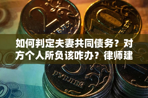 北京如何判定夫妻共同债务？对方个人所负该咋办？律师建议