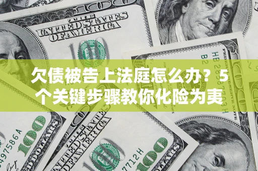 北京欠债被告上法庭怎么办？5个关键步骤教你化险为夷